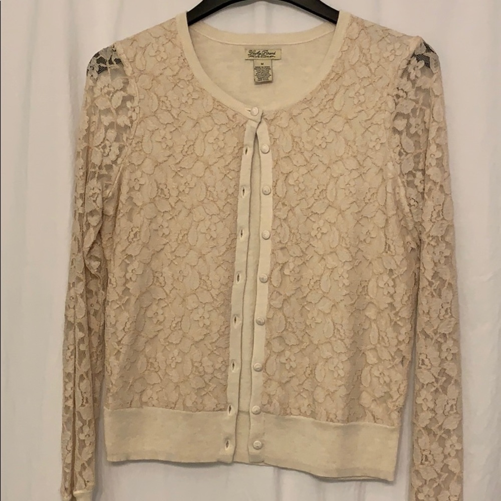 Lace Lucky Brand cardigan